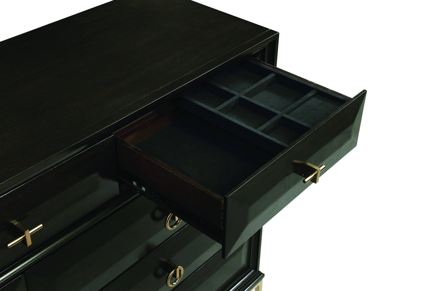 Formosa 9-Drawer Dresser Americano And Rose Brass Collection: Formosa SKU: 222823 coastmega