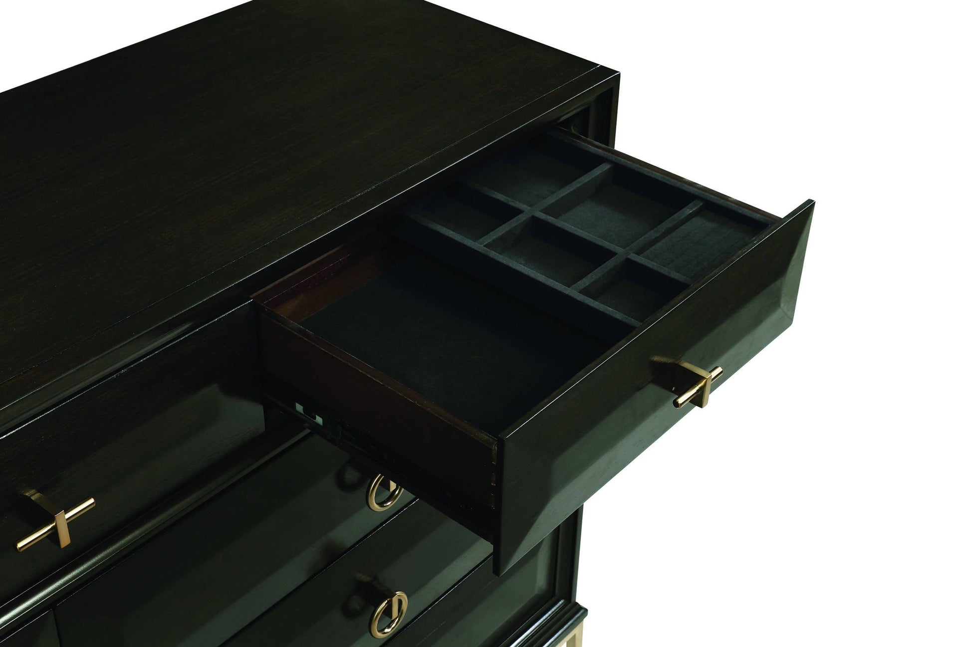 Formosa 9-Drawer Dresser Americano And Rose Brass Collection: Formosa SKU: 222823 coastmega
