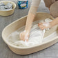 GTBW  Wash Tub 10 Lt: Household Laundry basin with washboard. Thick plastic washable wash basin Creative integrated baby washbasin - 6933 ebuystt