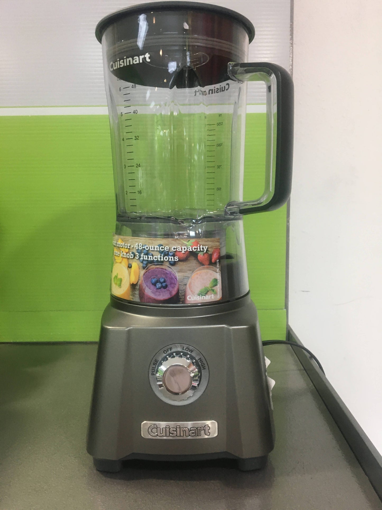 Hurricane Compact Juicing Blender (Gunmetal) Cuisinart - CU-CPB-380 Pie's Variety Store