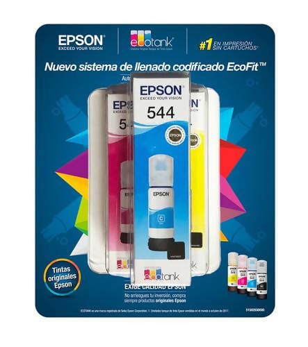 Epson Tri Color Ink Pack 3 units T554/ EPSONIt has a yield of 7,500 pages /777341