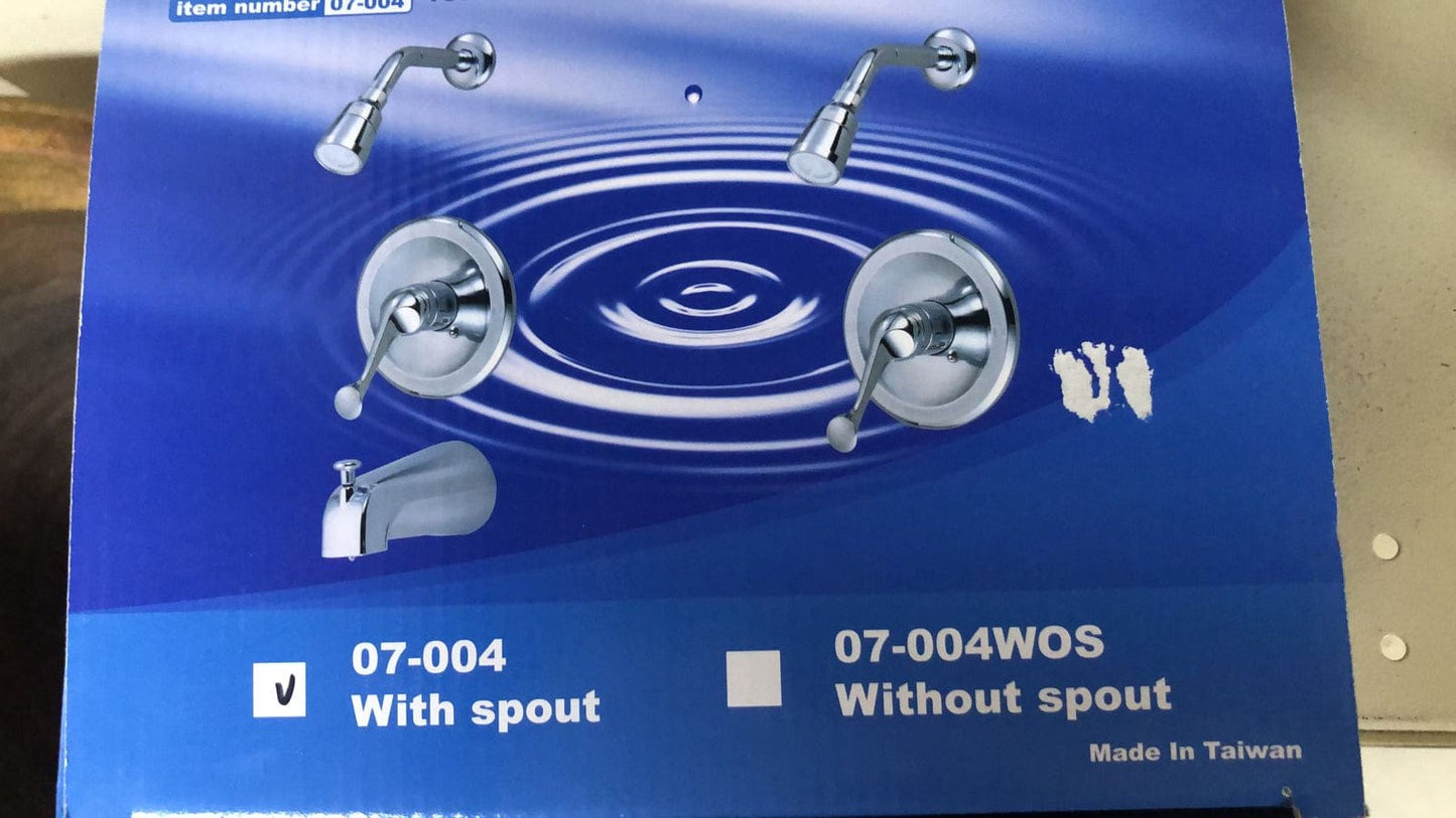 Chrome In Wall Tub & Shower Mixer- CHGM045 MEGA