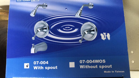 Chrome In Wall Tub & Shower Mixer- CHGM045 MEGA