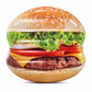 INTEX  Juicy Hamburger Float: Realistic printing and equipped with 2 heavy duty handles for safety - 58780 ebuystt
