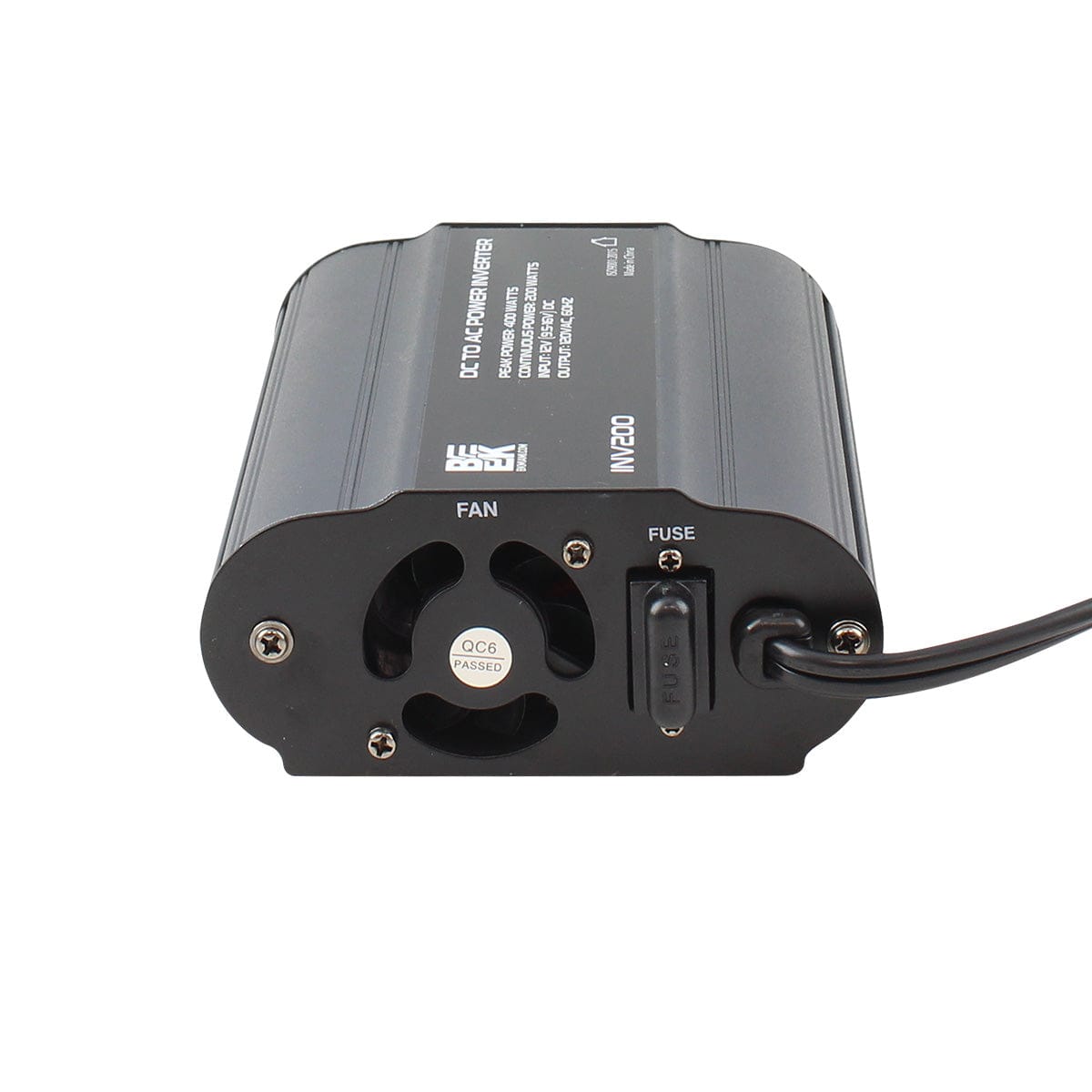 DC to AC Power Inverter 400 Watts Peak Power  This portable inverter enables users to charge various devices, such as smart phones, tablets, etc-INV200 Hannah's Variety Store