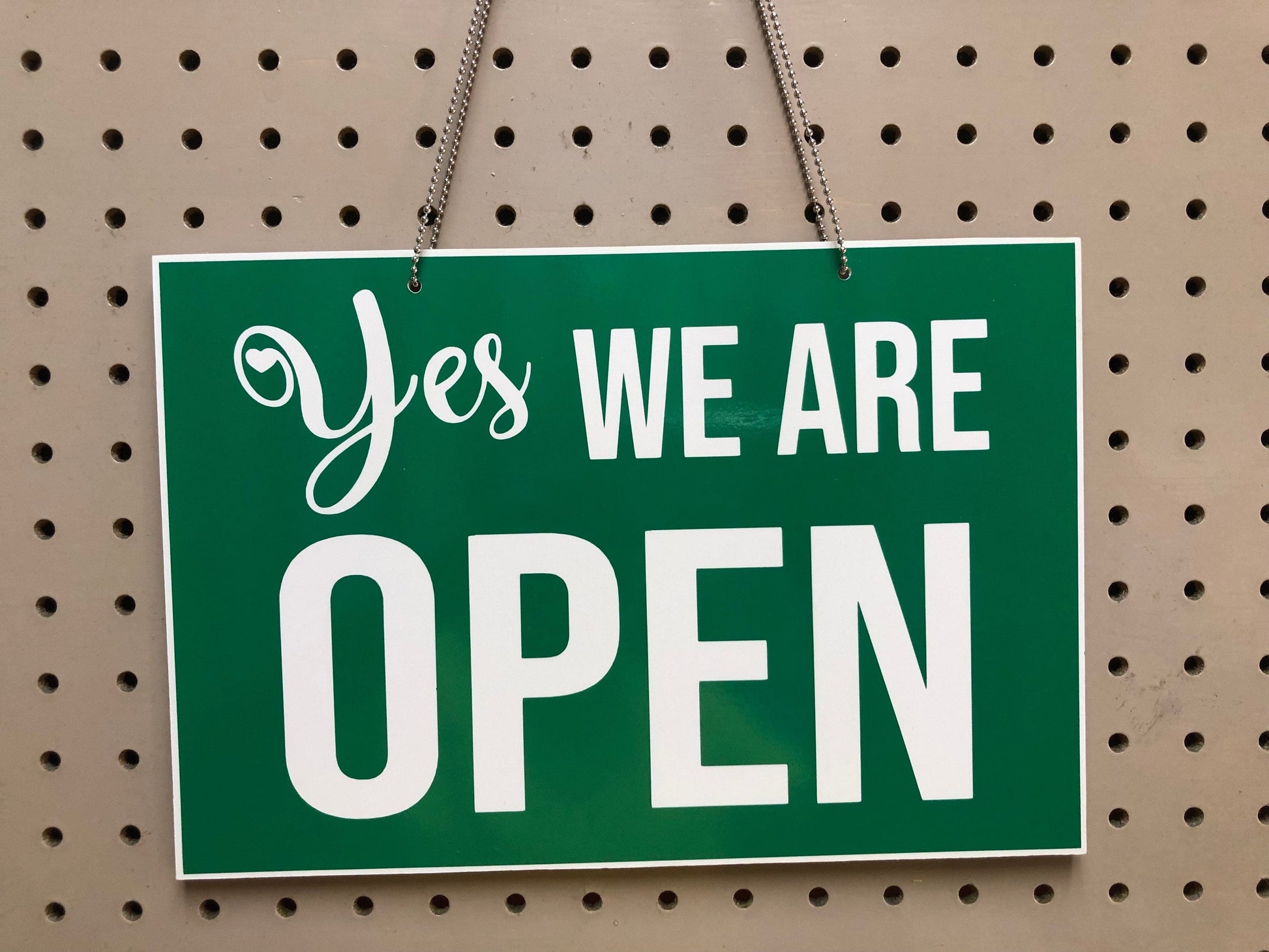 PVC Double sided sign digital print with UV solvent ink and supplied with suction cup. Ideally for  glass door or window of a Business- S810 ebuystt