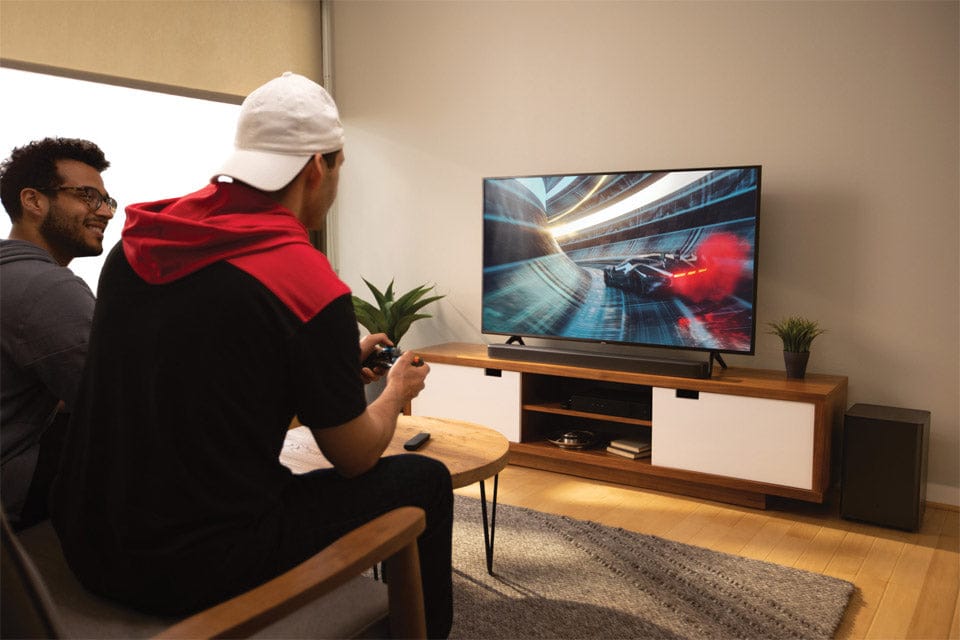 JBL Bar 2.1 Deep Bass 2.1 channel soundbar with wireless subwoofer Your movies and music have never sounded so good.JBL Surround Sound instantly brings movies, games, sports and music to life - JBLBAR2.1 Hannah's Variety Store