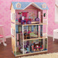 KID KRAFT  My Dreamy Dollhouse: With the 4-foot KidKraft My Dreamy Dollhouse, kids have 4 rooms to decorate, with a gliding elevator that spans all 3 floors - 65823 ebuystt