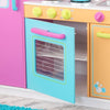 Kid Kraft Deluxe Big And Bright Play Kitchen: Bright Play Kitchen. Interactive features - like turning oven knobs and appliance doors that really open - keep kids exploring and engaged - 53100