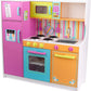 Kid Kraft Deluxe Big And Bright Play Kitchen: Bright Play Kitchen. Interactive features - like turning oven knobs and appliance doors that really open - keep kids exploring and engaged - 53100 ebuystt