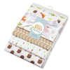 GTBW  Receiving Blanket 4pk Assorted: 100% Cotton Receiving Blanket 4pc/Pack Babies are kept warm and snug - SU-2161