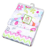 GTBW  Receiving Blanket 4pk Assorted: 100% Cotton Receiving Blanket 4pc/Pack Babies are kept warm and snug - SU-2161