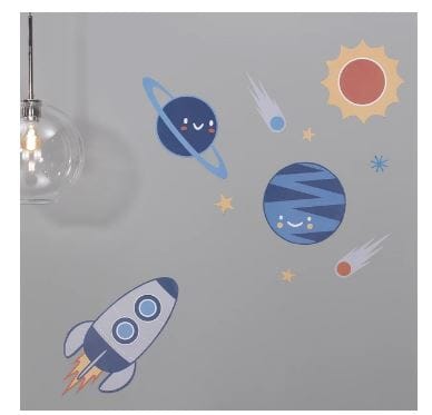LAMBS & IVY  Milky Way 4pc Crib Bedding Set This nursery baby crib bedding collection is perfect for any little astronaut baby boy or girl. LAMBS&IVY-3004 | Model# 730004V ebuystt