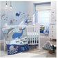 Lambs & Ivy Ocean Blue 4pc Crib Bedding Set Approved by kids. As mothers, we want the best for our young dreamers. Each design is carefully crafted to be soft, comfortable, durable, and easy to care for -LAMBS&IVY-880 | Model# 880004V ebuystt