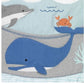 Lambs & Ivy Ocean Blue 4pc Crib Bedding Set Approved by kids. As mothers, we want the best for our young dreamers. Each design is carefully crafted to be soft, comfortable, durable, and easy to care for -LAMBS&IVY-880 | Model# 880004V ebuystt