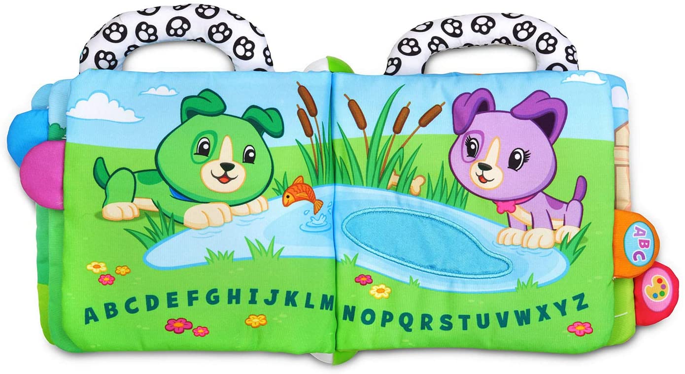 LEAP FROG  My First Scout Book:  Introduce your little one to numbers, letters, colors, and shapes when you press the light button - 607203 ebuystt
