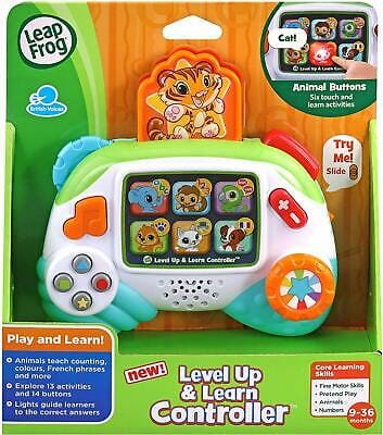 LEAP FROG  Level Up & Learn Controller: ABCs, counting, numbers, opposites, rhyming and Spanish - 80-609103