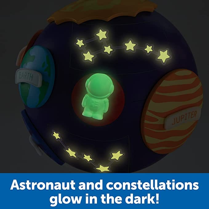 LEARNING RESOURCES  Solar System Puzzle Globe: Inspired by our award-winning puzzle globe, this fun STEM toy for kids helps kids build fine motor skills - LER3320