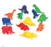 LEARNING RESOURCES  Mini Dino Counters 108 pieces: These prehistoric creatures make perfect party favors for your dinosaur loving kids - LER0710