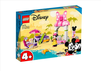 Lego Disney Minnie Mouse's Ice Cream Shop: Features a vehicle and 3 other builds to support kids’ passion for Disney characters, vehicles and fun, everyday adventures - 10773