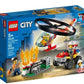 GTBW  Lego City Fire Helicopter Response 93pcs: Kids can enjoy role-play fun with 3 minifigures, including a worker with a cool welding mask, a firefighter helicopter pilot and LEGO City TV hero fire chief Freya McCloud -  60248 ebuystt