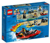 Lego City Elite Police Boat Transport 166 pieces: Clara the criminal is getting away with a prized stolen gem and only fearless LEGO® fans can stop her - 60272