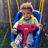 LITTLE TIKES Snug N Secure 2 In 1 Swing Blue: is the perfect swing for babies and toddlers alike - 617973