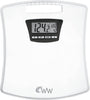 Weight Watchers Scales by Conair Weight Tracker Bathroom Scale compares your current weight to last, start, and goal weight so you can accurately measure your progress. 4 user memory helps the family stay on track - C-WW45Y