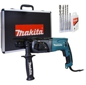 Makita Hammer Drill with Bit Set -  HR2470X6