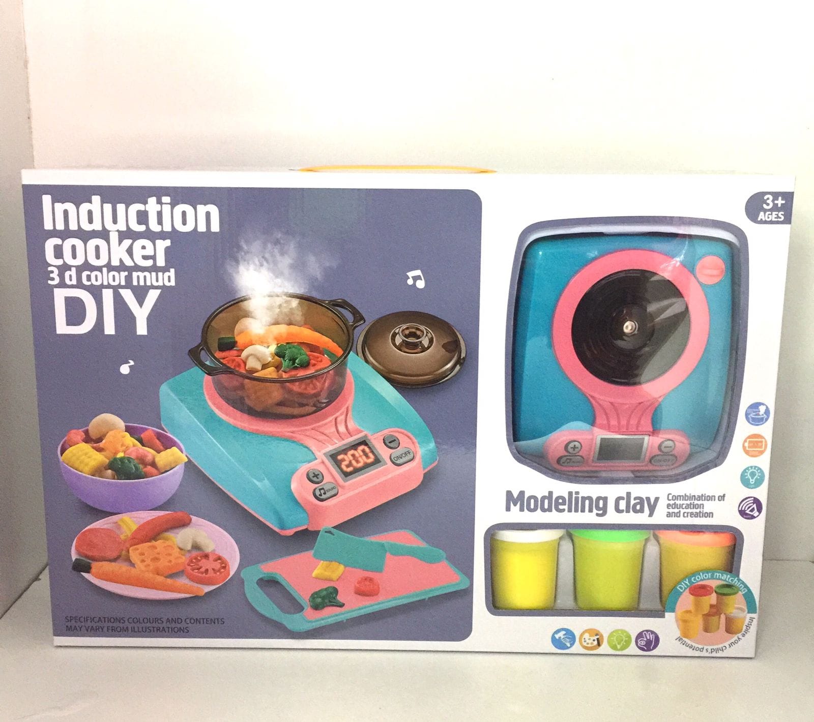 GTBW  Inuduction Cooker Modeling Clay Playset: Interactive fun for hours and suitable for ages three years up - METM724981 ebuystt