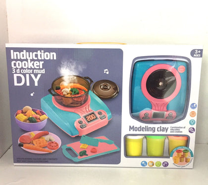 GTBW  Inuduction Cooker Modeling Clay Playset: Fun, Stimulated Toy, For Children Three Years and Up - METM724981