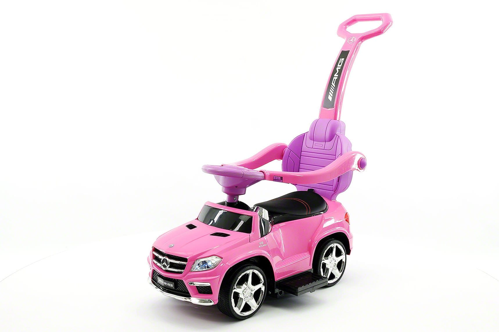 GTBW  Mercedes Benz Push Car Assorted - 4-in-1 push car looks just like a real Mercedes and functions as a stylish stroller, walker, push car or rocker. - 1578S ASST GL63AMG