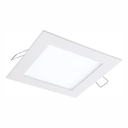 Westinghouse 4,6,8 Inch Square White Integrated Recessed LED Panels,320,720,1200 Lumens, 100-265 Volts MES