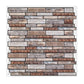 3D Mosaic Morcart Self Adhesive Tile Wall Sticker Backsplash - 12" x 12" DIY for Bathrooms, Kitchens, Oil-Proof, Waterproof- Price Per Unit MT1085 MEGA