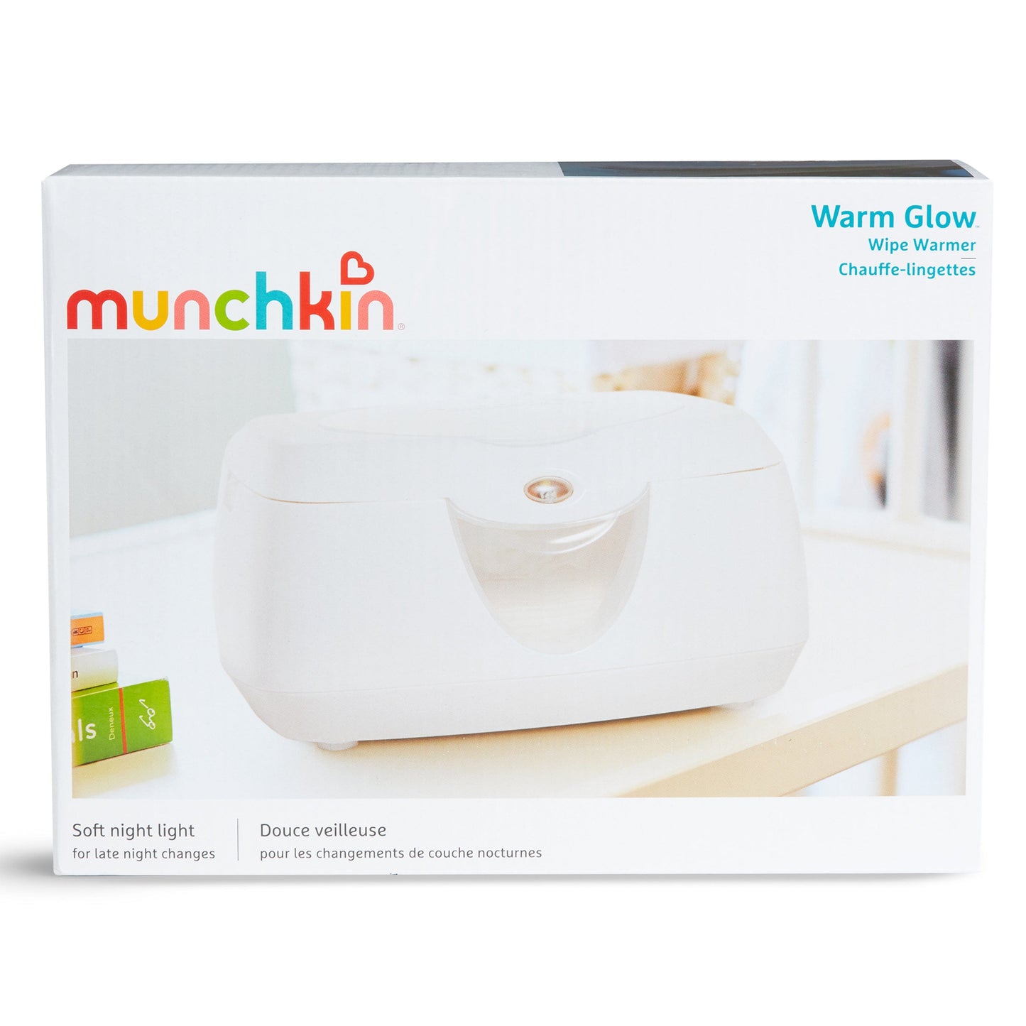 Munchkin Warm Glow Wipes Warmer: Make diaper changes more comfortable for your baby - 10049 ebuystt