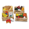 MELISSA & DOUG  Food Groups: Planning a well-balanced meal is child's play with this wooden play food set. Items from the five food groups - M&D-0271