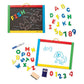 MELISSA & DOUG  Magnetic Chalkboard/Dry Easel Board: Whatever your artist's mood, this portable drawing board has the tools to express it - 145 ebuystt