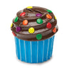 MELISSA & DOUG Cupcake Bank: A rubber stopper keeps coins inside until it's time to count the 