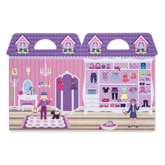 MELISSA & DOUG  Puffy Sticker Play Set Dress Up: It's a puffy sticker collection and dress-up sticker activity book in one - 2195 ebuystt
