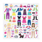 MELISSA & DOUG  Puffy Sticker Play Set Dress Up: It's a puffy sticker collection and dress-up sticker activity book in one - 2195 ebuystt