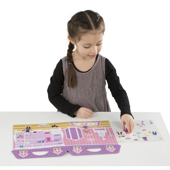 MELISSA & DOUG  Puffy Sticker Play Set Dress Up: It's a puffy sticker collection and dress-up sticker activity book in one - 2195 ebuystt