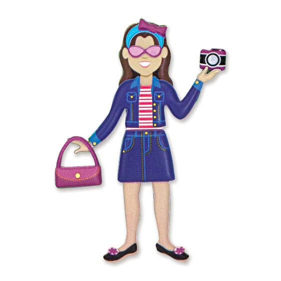 MELISSA & DOUG  Puffy Sticker Play Set Dress Up: It's a puffy sticker collection and dress-up sticker activity book in one - 2195 ebuystt