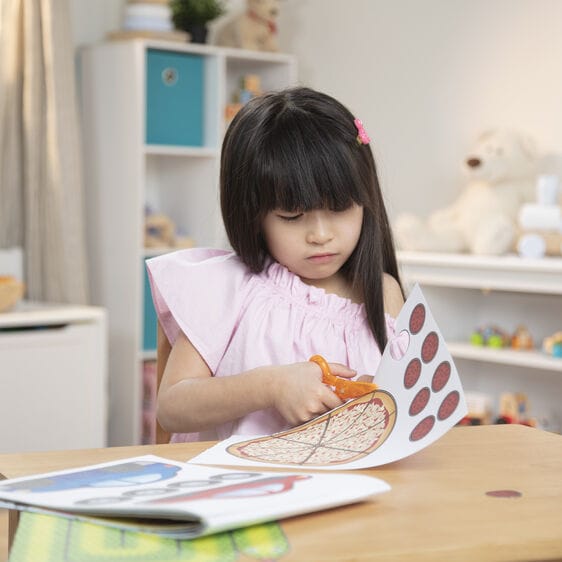 MELISSA & DOUG  Activity Pad Scissor Skill: Kids love to cut with scissors--as you can see by the trail of scraps often left in their wake - 2304 ebuystt