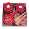 MELISSA & DOUG  Wooden Kitchen Accessory Set: Everything needed to equip a play kitchen - M&D-2610