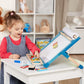 MELISSA & DOUG  Deluxe Double-sided Tabletop Easel: Sturdy wooden double-sided tabletop art easel that folds flat to store - 2790 ebuystt