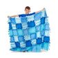 MELISSA & DOUG Created By Me Striped Fleece Quilt: Tuck the extra-wide and extra-long fringe into slits and tie single knots to piece together a uniquely you quilt - 30096 ebuystt