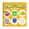 MELISSA & DOUG  Poke A Dot Assorted: 10-page interactive sturdy board book with buttons to press and popon every page Poke the dots while identifying full-color photos of familiar objects and their shapes - 31358
