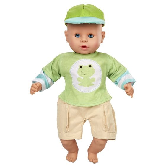MELISSA & DOUG Dress up dolls for playtime with this six-piece set of coordinating unisex clothes, sized to fit 12-inch to 18-inch dolls - 31719 ebuystt