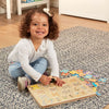 MELISSA & DOUG  Numbers Sound Puzzle: This 21-piece wooden sound puzzle pronounces the name of each number when its piece is placed correctly - 339