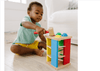 MELISSA & DOUG Pound And Roll Tower: Features brightly colored and smoothly sanded pieces that help children build early shape, color, and size-differentiation skills - 3559